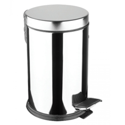 Кош с педал хром 5 литра