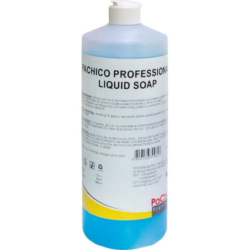 Soap liquid Pachico Professional Blue 1l, 1000000000037272