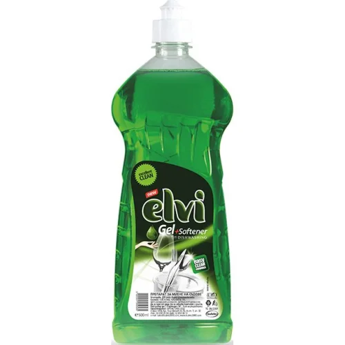 Elvi Gel dishes detergent apple 500 ml, 1000000000022621