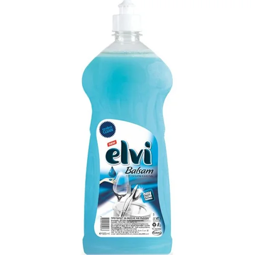 Elvi balsam dishes detergent blue 500 ml, 1000000000022625