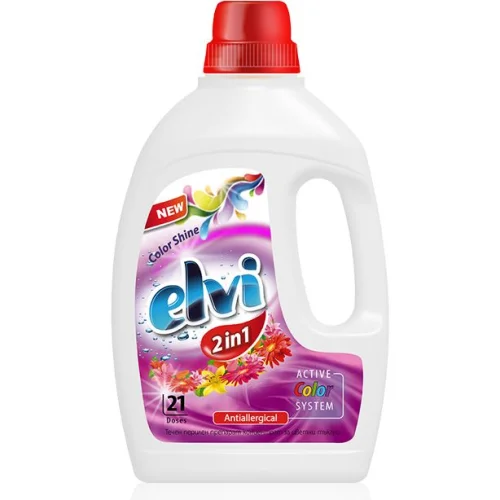 Elvi Gel colour laundry 2in1 1.5l, 1000000000025204