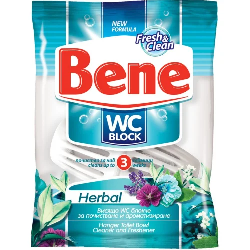 Block WC Bene Herbal 40 gr, 1000000000022643