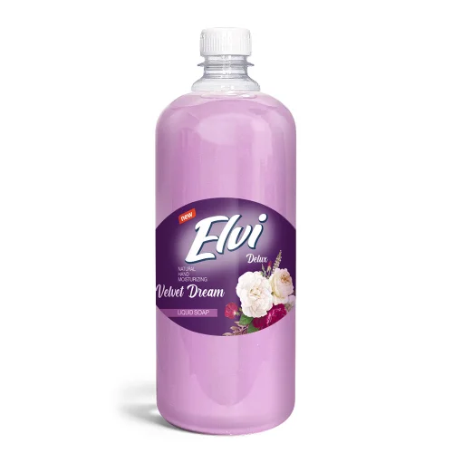 Soap liquid Elvi refill Velvet Dream 1l, 1000000000022667