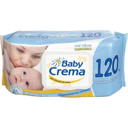 Кърпи влажни Baby Crema капак оп120