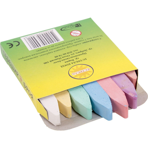Chalk 7 colors square, 1000000000011618 02 