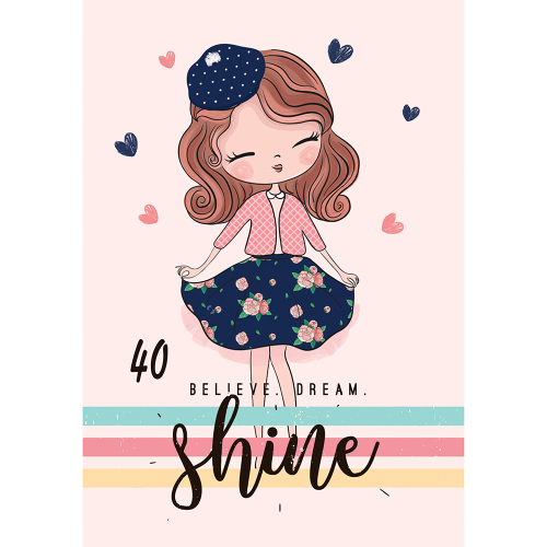 Тетрадка A5 ШР МК 40л вестник, 1000000000004839 05 