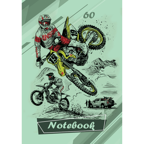 Тетрадка A5 ШР МК 60л вестник, 1000000000004267 04 