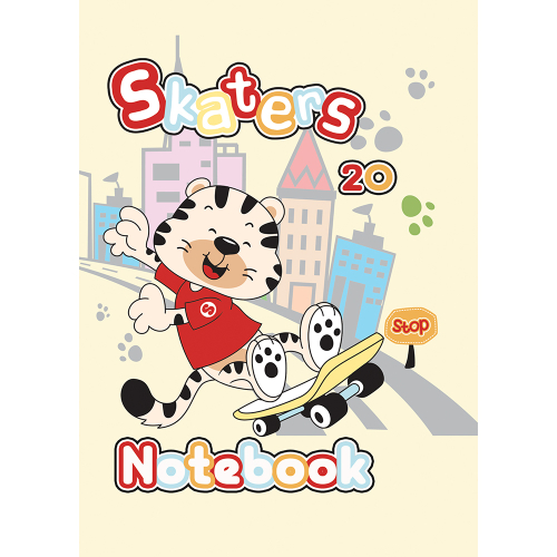 Notebook A5 TWLD SC 20sh offset, 1000000000001706 02 