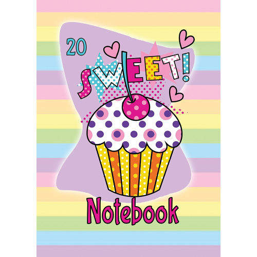 Notebook A5 TWLD SC 20sh offset, 1000000000001706 03 