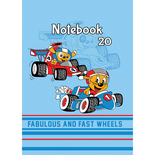 Notebook A5 TWLD SC 20sh offset, 1000000000001706 05 