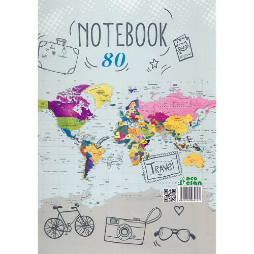 Тетрадка A4 каре МК СП. 80л офсет, 1000000000100130 02 