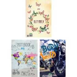 Тетрадка A4 каре МК СП. 80л офсет