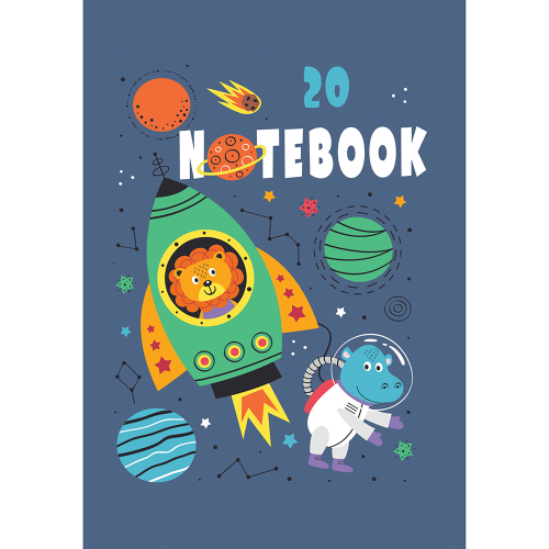 Notebook A5 square. 5/5 SC 20sh newspape, 1000000000005260 03 