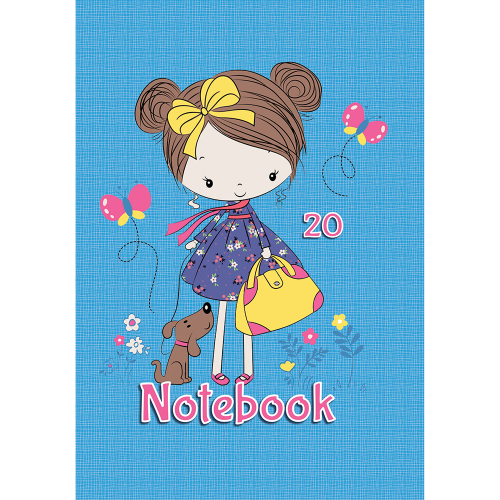 Notebook A5 square. 5/5 SC 20sh newspape, 1000000000005260 04 
