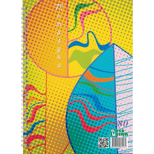 Тетрадка A4 каре МК СП. 80л вестник, 1000000000005157 04 