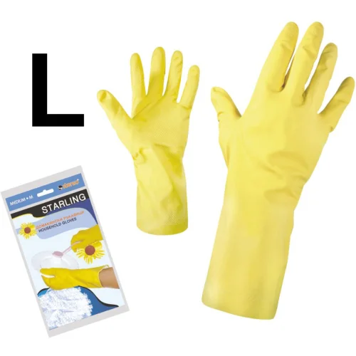 Household rubber gloves size L, 1000000000003825
