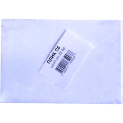 Плик C6 сзл/л бял оп25