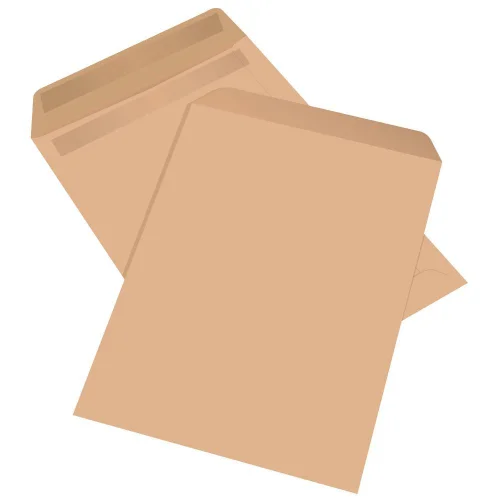Envelope C4 self-adhesive brown 50pc, 1000000000004856 02 