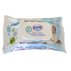 Мокри кърпи Lara с капак оп72