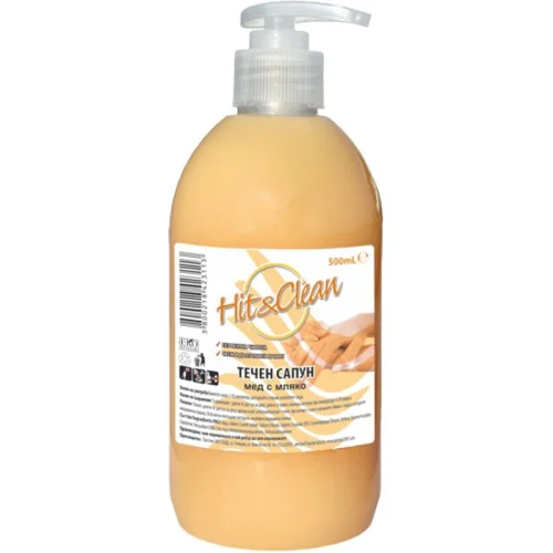 Soap Liquid H&C pump Honey/milk 500 ml, 1000000000030828