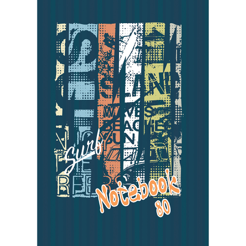 Тетрадка A5 ШР МК 80л офсет, 1000000000005278 04 