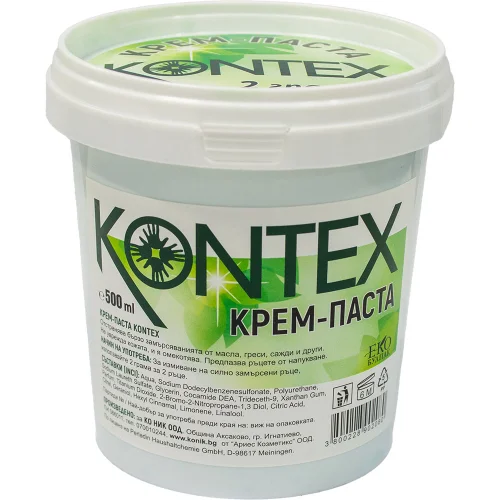 Каша/крем паста за ръце Konitex 0.5кг, 1000000000042550