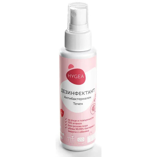 Disinfectant Hygea Rose Spray 100ml, 1000000000037186