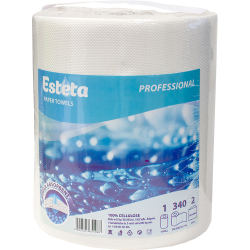 Ролка кухнен.Esteta 2 пл. бяла 700гр