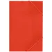 Cardboard folder with elastic orange, 1000000000005607 03 