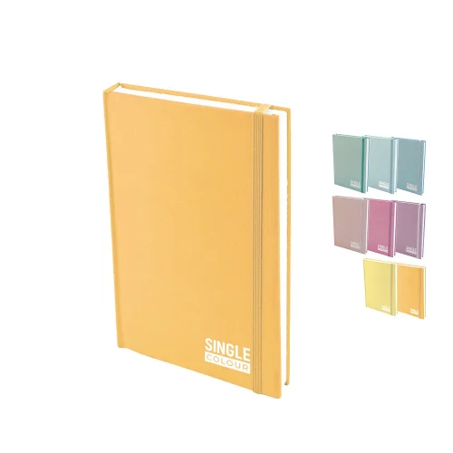 Notebook Single Colour Pastel 14/20 168, 1000000000044344 08 