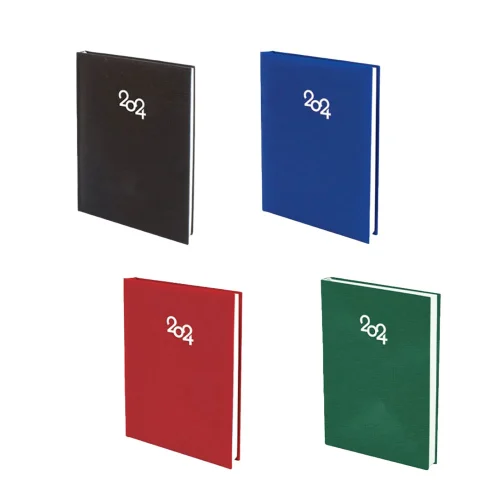 Notebook 2024 with dates 14/20 black, 1000000000044345 02 
