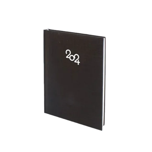 Notebook 2024 with dates 14/20 black, 1000000000044345