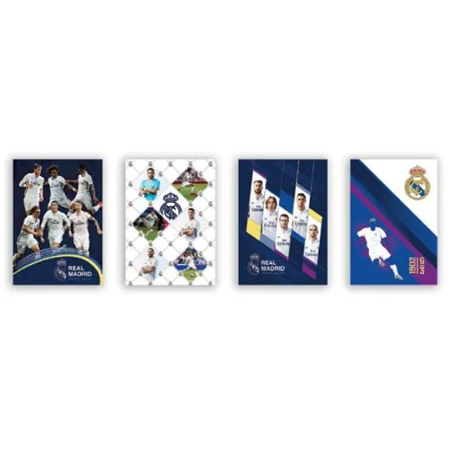 Notebook A5 Real Madrid WLD SC 62sh, 1000000000019285