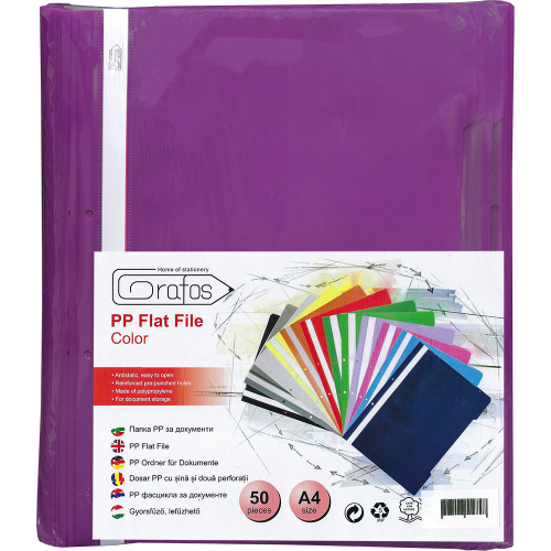 PVC folder with perf. Grafos Color purpl, 1000000000042512 02 