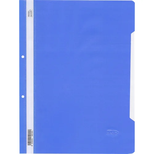 Папка PVC с перф. Grafos Color син, 1000000000042514