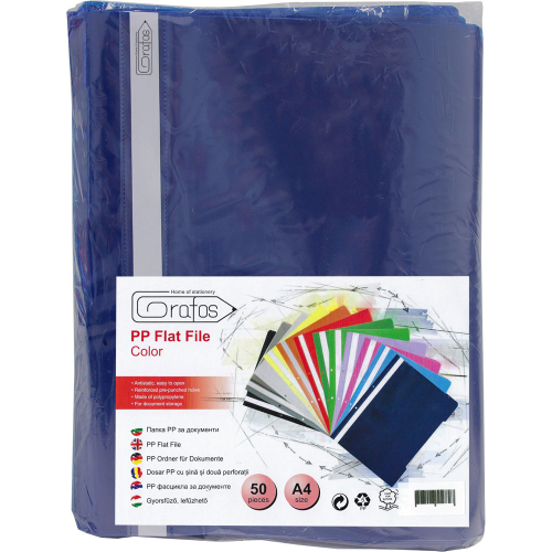 PVC folder Grafos Color dark blue, 1000000000042505 02 