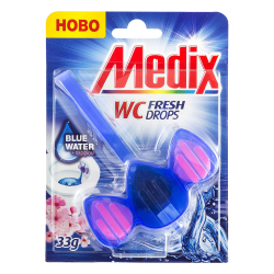 WC Medix drops blue water fragrance