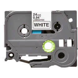 Brother Lamin Tape TZE251 BK/W 24/8 comp