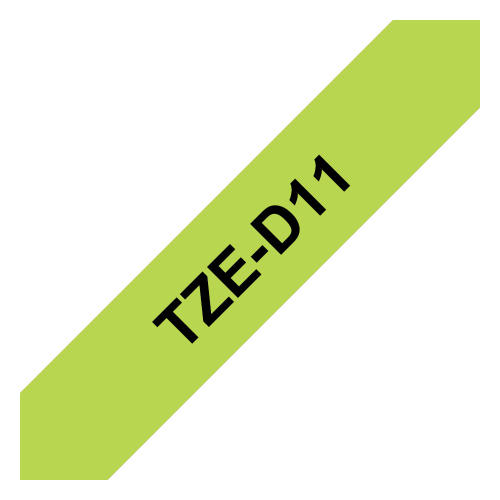 Brother Lamin Tape TZED11 BK/FG 6/8 comp, 1000000000049203 02 
