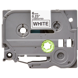 Brother Lamin Tape TZE211 BK/W 6/8 comp