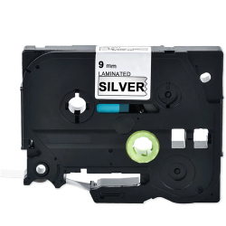 Brother Lamin Tape TZE921 BK/S 9/8 comp