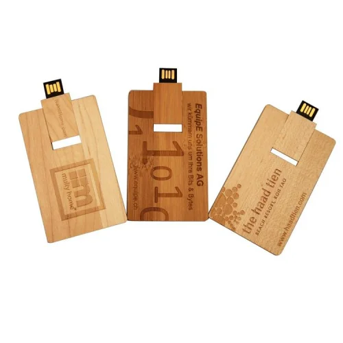 Памет USB 16GB Estillo SD-25T дървена без лого, 2003807000001252