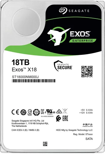 Твърд диск Seagate Exos X18 HDD 18TB SAS 12Gb/s, 2003807000009920 02 