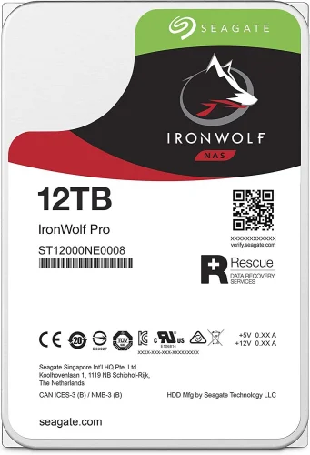 Seagate IronWolf Pro NAS HDD, 12TB, 2003807000010131 02 