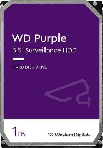 Хард диск WD Purple WD11PURZ, 1TB, 5400rpm, 64MB, SATA 3, 2003807000010650