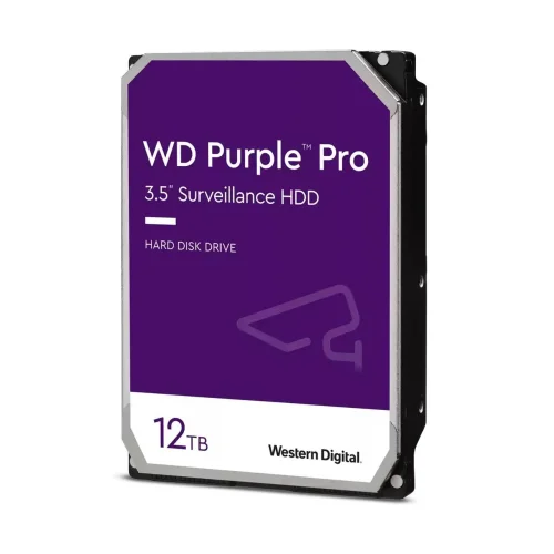 Твърд диск WD Purple Pro Smart Video, 12TB, 256MB, SATA 3, 2003807000010674