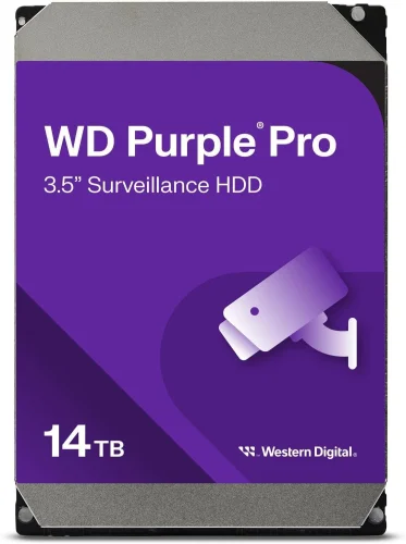 Твърд диск WD Purple HDD Pro Surveillance, 14TB, 2003807000011220