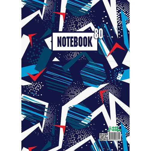 Notebook A4 WLD SC SP. 80sh offset, 1000000000004268 02 