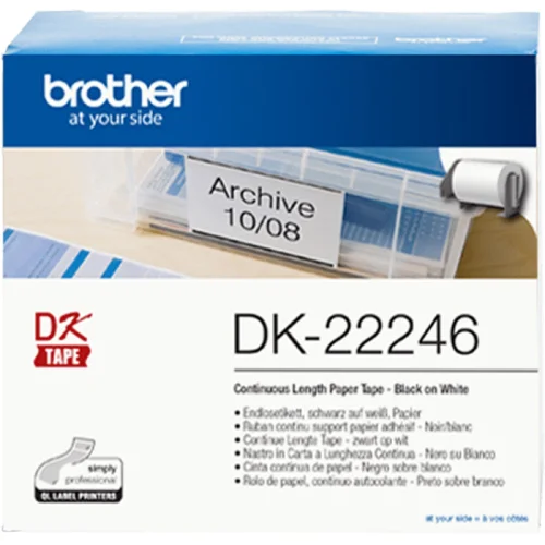 Етикети Brother DK22246 103мм/30.5м орг., 1000000000038680 02 