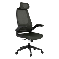 Стол Beta HR с подлакътници меш черен